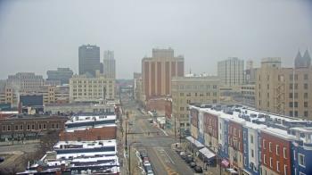 Weather camera view of Akron Beacon Journal.