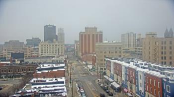 Weather camera view of Akron Beacon Journal.
