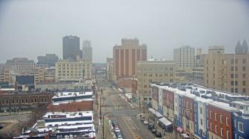 Weather camera view of Akron Beacon Journal.