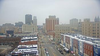 Weather camera view of Akron Beacon Journal.