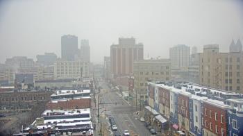 Weather camera view of Akron Beacon Journal.