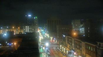 Weather camera view of Akron Beacon Journal.