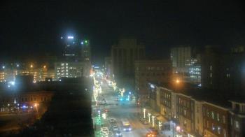 Weather camera view of Akron Beacon Journal.