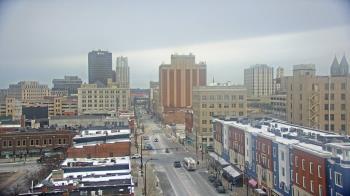 Weather camera view of Akron Beacon Journal.
