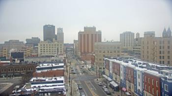 Weather camera view of Akron Beacon Journal.