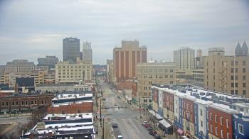 Weather camera view of Akron Beacon Journal.