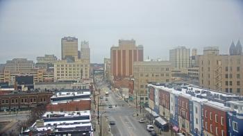 Weather camera view of Akron Beacon Journal.