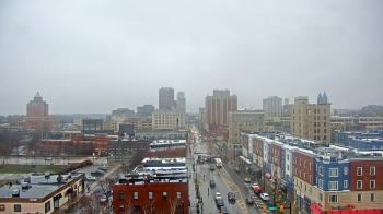 Weather camera view of Akron Beacon Journal.