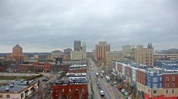 Weather camera view of Akron Beacon Journal.