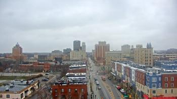 Weather camera view of Akron Beacon Journal.