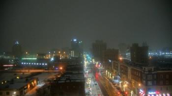 Weather camera view of Akron Beacon Journal.