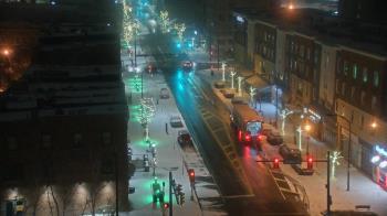 Weather camera view of Akron Beacon Journal.