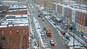 Weather camera view of Akron Beacon Journal.