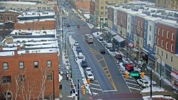 Weather camera view of Akron Beacon Journal.