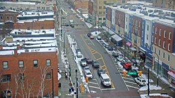 Weather camera view of Akron Beacon Journal.