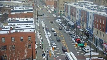 Weather camera view of Akron Beacon Journal.