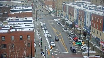 Weather camera view of Akron Beacon Journal.