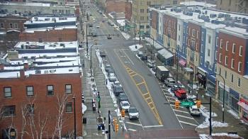 Weather camera view of Akron Beacon Journal.