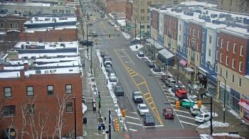 Weather camera view of Akron Beacon Journal.