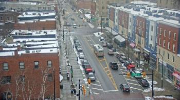 Weather camera view of Akron Beacon Journal.