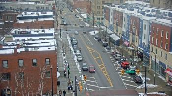 Weather camera view of Akron Beacon Journal.