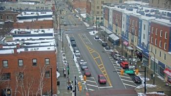 Weather camera view of Akron Beacon Journal.