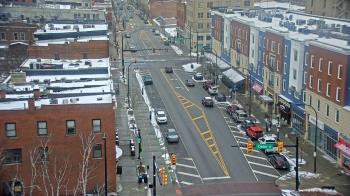 Weather camera view of Akron Beacon Journal.