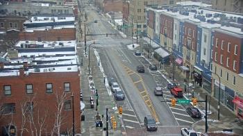 Weather camera view of Akron Beacon Journal.