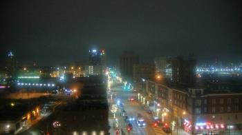 Weather camera view of Akron Beacon Journal.