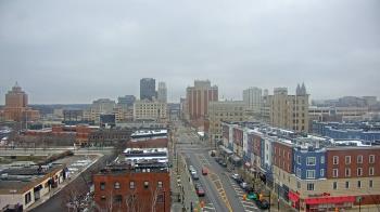 Weather camera view of Akron Beacon Journal.