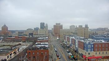 Weather camera view of Akron Beacon Journal.