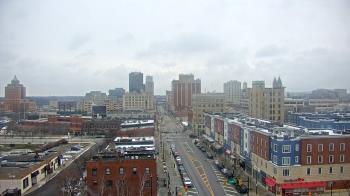 Weather camera view of Akron Beacon Journal.