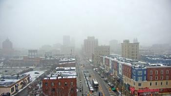 Weather camera view of Akron Beacon Journal.