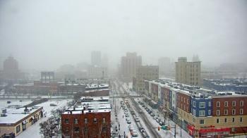 Weather camera view of Akron Beacon Journal.