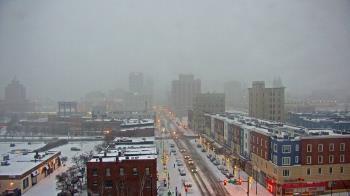 Weather camera view of Akron Beacon Journal.