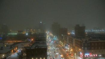 Weather camera view of Akron Beacon Journal.
