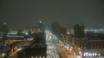Weather camera view of Akron Beacon Journal.