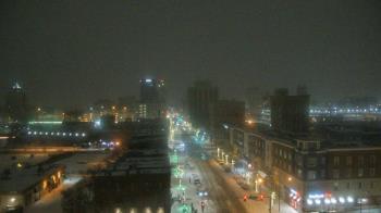 Weather camera view of Akron Beacon Journal.