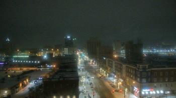 Weather camera view of Akron Beacon Journal.