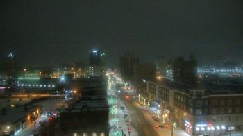 Weather camera view of Akron Beacon Journal.