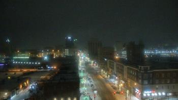 Weather camera view of Akron Beacon Journal.