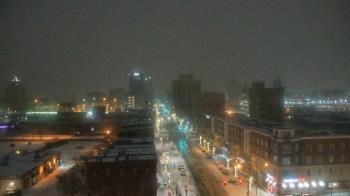Weather camera view of Akron Beacon Journal.