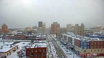 Weather camera view of Akron Beacon Journal.