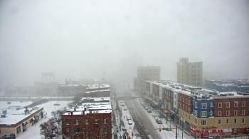 Weather camera view of Akron Beacon Journal.