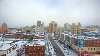 Weather camera view of Akron Beacon Journal.