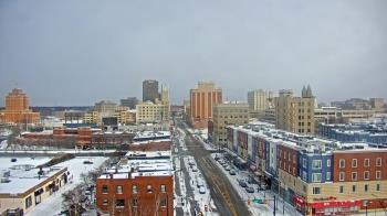 Weather camera view of Akron Beacon Journal.