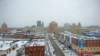 Weather camera view of Akron Beacon Journal.