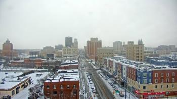 Weather camera view of Akron Beacon Journal.