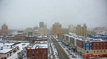 Weather camera view of Akron Beacon Journal.