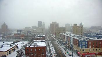 Weather camera view of Akron Beacon Journal.